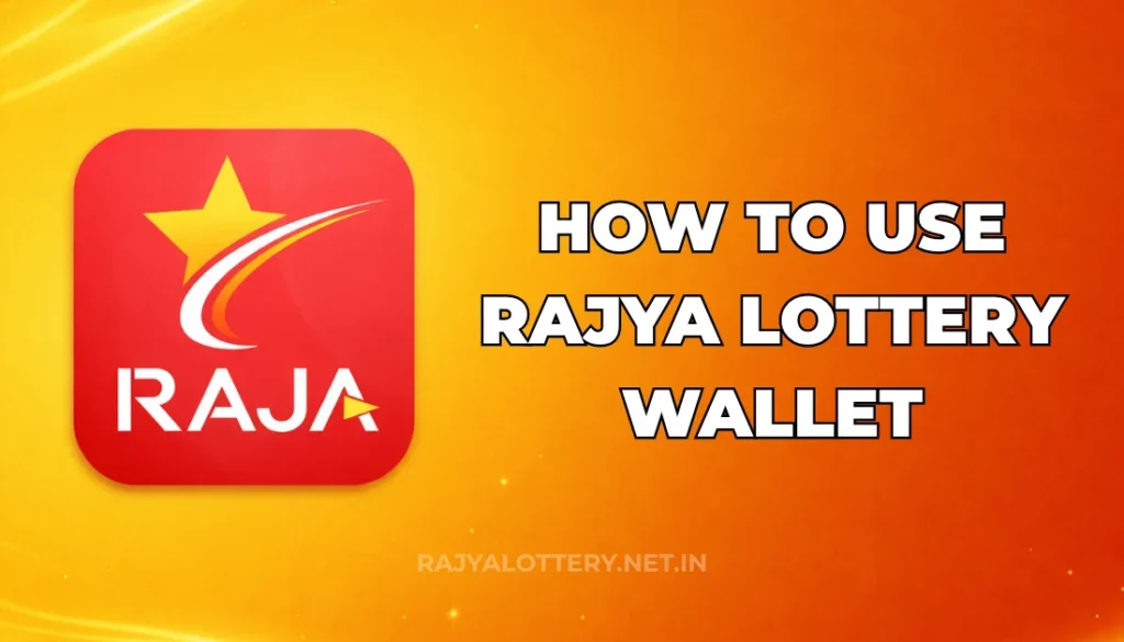 HOW TO USE RAJYA LOTTERY WALLET